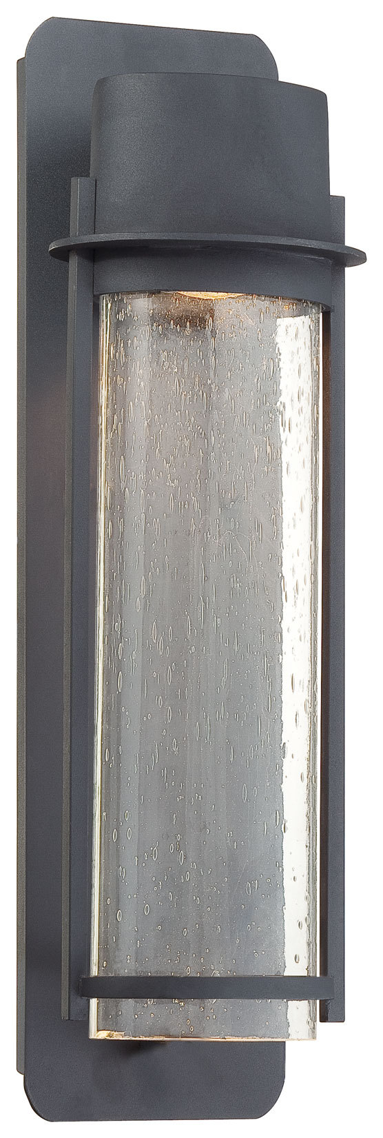 19" 1-Light Exterior Wall Mount - Black