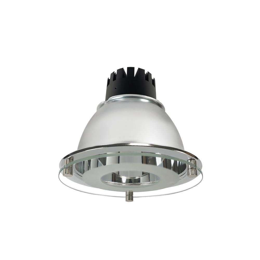 6" Sapphire III Round Deco Glass Reflector, 1500lm, 3500K, Flood Optic, Clear Reflector/Clear