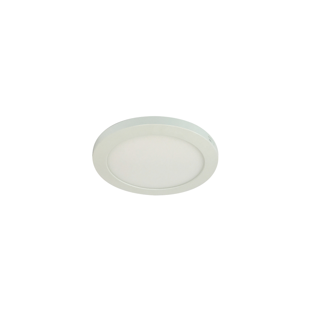 6" ELO Surface Mounted LED, 700lm / 12W, 3000K, 80+ CRI, 120V Triac/ELV Dimming, White