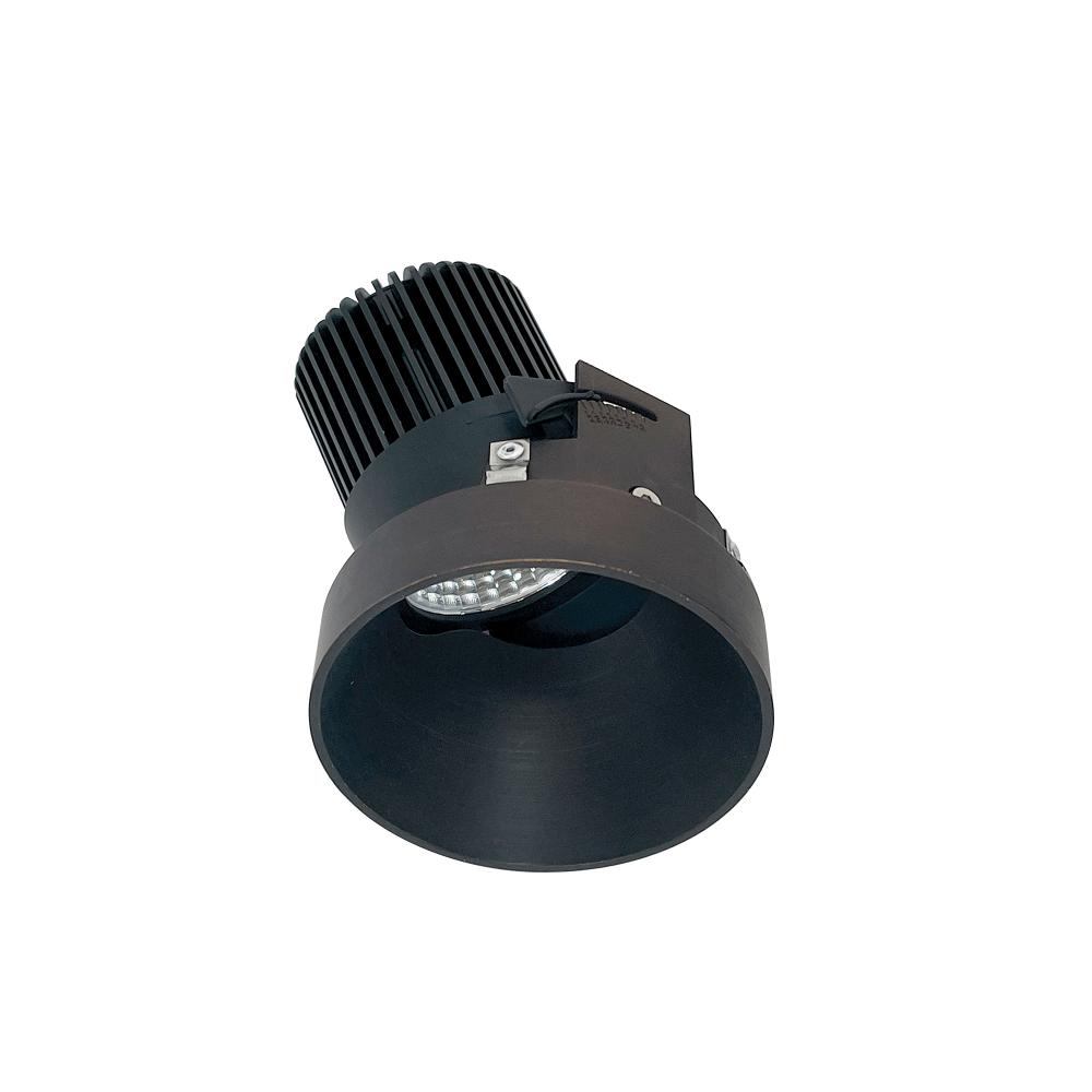 4" Iolite LED Round Trimless Adjustable Slot, 1000lm / 14W, 2700K, Bronze Finish
