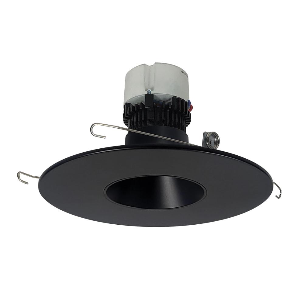 5"/6" Pearl LED Round Retrofit Reflector, 1200lm / 12W, 2700K, Black Reflector / Black