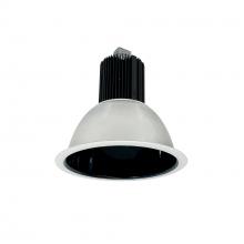 Nora NC2-831L1540SBWSFEMI - 8" Sapphire II Open Reflector, 1500lm, 4000K, 20-Degrees Spot, Black/White Self Flanged, EMI