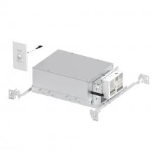 Nora NHIOICDCP-48LE4/EM2 - 4" Iolite LED Dedicated Chicago Plenum New Construction Housing w/ EM Driver, 12W, 120V-277V