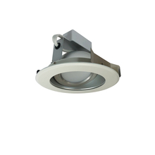 Nora NLCBC-56935XHZW - 5" Cobalt Adjustable LED Retrofit, 1200lm / 14W, 3500K, Haze Reflector / White Flange