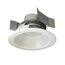 Nora NLCBC2-55227WW/10 - 5" Cobalt Click LED Retrofit, Baffle, 1000lm / 12W, 2700K, White Baffle / White Flange