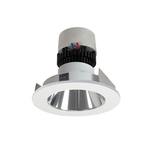 Nora NPR-4RNDC30XCMPW - 4" Pearl LED Round Retrofit Reflector, 1000lm / 12W, 3000K, Specular Clear Reflector / Matte