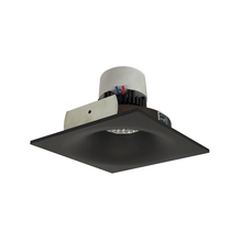 Nora NPR-4SNBCDXBZ - 4" Pearl LED Square Bullnose Retrofit, 800lm / 12W, Comfort Dim, Bronze Finish