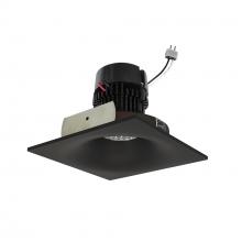 Nora NPRLV-4SNBCDXBZ - 4" Pearl Low Voltage LED Square Bullnose Retrofit, 950lm / 11W, Comfort Dim, Bronze Finish