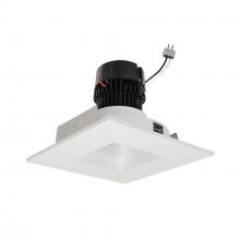 Nora NPRLV-4SNDSQCDXWW - 4" Pearl Low Voltage LED Square Retrofit Reflector with Square Aperture, 650lm / 11W, Comfort