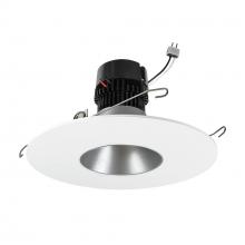 Nora NPRLV-56RNDCCDXHZMPW - 5"/6" Pearl Low Voltage LED Round Retrofit Reflector, 700lm / 11W, Comfort Dim, Haze