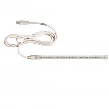 Nora NUTP13-W11-4-12-927/CPSP - Custom Cut 11-ft, 4-in 120V Continuous LED Tape Light, 330lm / 3.6W per foot, 2700K, w/ Mounting