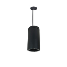 Nora NYLS3-6C1L530FC12BBB - 6" Sapphire III Cable Mount Black Cylinder, Black Reflector/Black Flange, 120-277; 0-10V