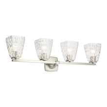 Kichler 55217NIWTR - 33" 4-Light Vanity - Brushed Nickel