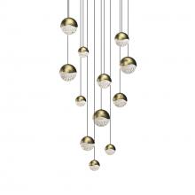 Sonneman 2917.14-AST - 12-Light Round Assorted LED Pendant