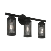 Livex Lighting 14123-04 - 24" 3-Light Vanity - Black