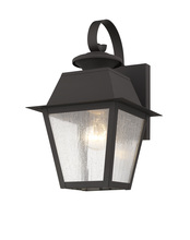 Livex Lighting 2162-07 - 1 Light Bronze Outdoor Wall Lantern