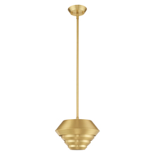 Livex Lighting 40401-12 - 1 Lt Satin Brass Mini Pendant