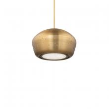 Schonbek Beyond BPD37413-AB - Astral 13in 120/277V LED Pendant in Aged Brass with Radiance Crystal Dust