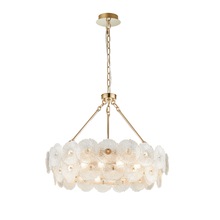 Artcraft AC11962BR - Bloom Collection 18-Light 31.5" Chandelier Brass