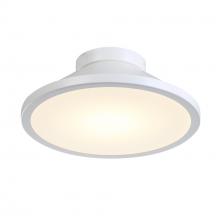 Artcraft AC7021WH - Lucida Collection Integrated LED Flush Mount, White