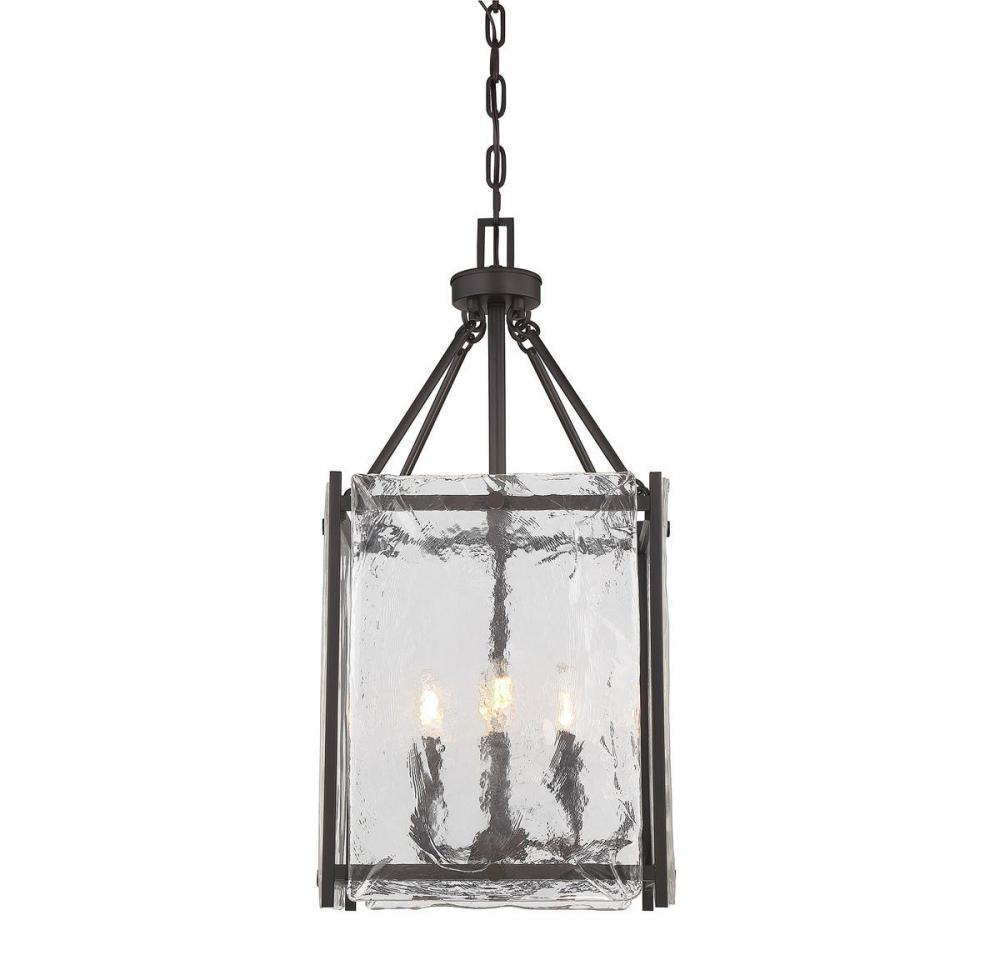 14" 4-Light Glenwood Pendant - English Bronze
