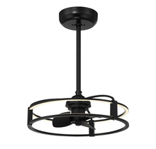 Savoy House 23-FD-645-89 - 23" Vesta 3K-LED Fan D'Lier - Matte Black