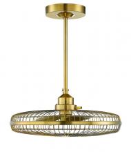 Savoy House 29-FD-122-322 - Wetherby LED Fan D'Lier in Warm Brass