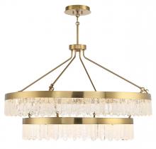 Savoy House 7-1622-117-322 - Landon 2-Light LED Pendant in Warm Brass