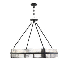 Savoy House 7-1851-12-89 - 36" 12-Light Hudson Chandelier - Matte Black