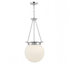 Savoy House 7-3901-3-109 - Manor 3-Light Pendant in Polished Nickel