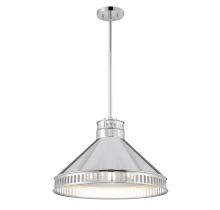 Savoy House 7-8801-3-109 - Seagram 3-Light Pendant in Polished Nickel