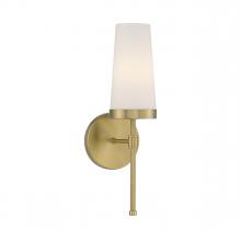 Savoy House 9-2801-1-322 - Haynes 1-Light Wall Sconce in Warm Brass