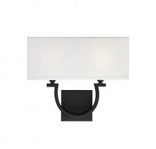 Savoy House 9-998-2-89 - Rhodes 2-Light Wall Sconce in Matte Black