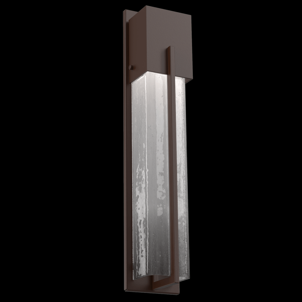 Outdoor Square Cover Sconce - 23-Inch