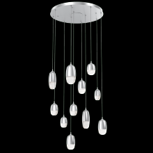 Hammerton CHB0079-11-CS-PC-C01-L3 - Pebble Round 11pc Multi-Pendant