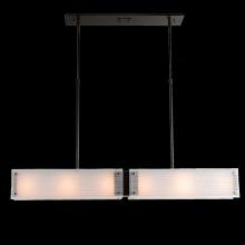 Hammerton PLB0044-44-MB-SG-001-E2 - Textured Glass Linear - 44-Inch