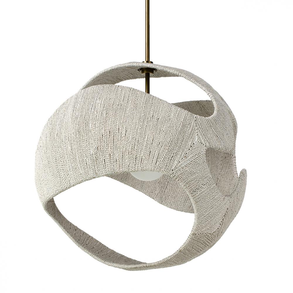 Corsica Pendant Large White