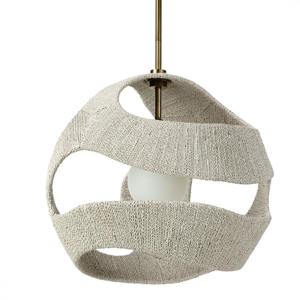 Corsica Pendant Small White