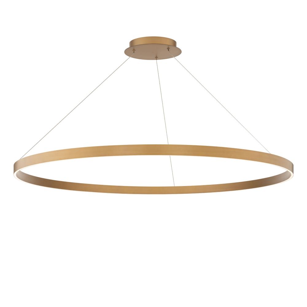 48" 3K-LED Sirius Pendant - Aged Brass