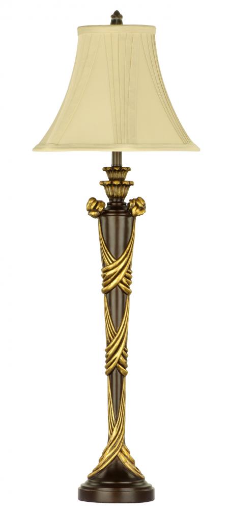 60W CARLISLE RESIN BUFFET LAMP