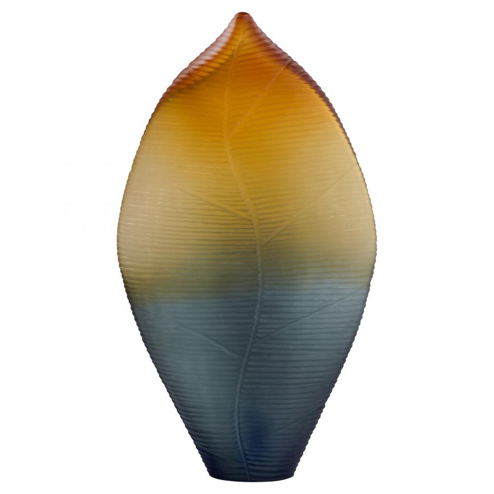 Vesper Vase | Orange | Grey - Large
