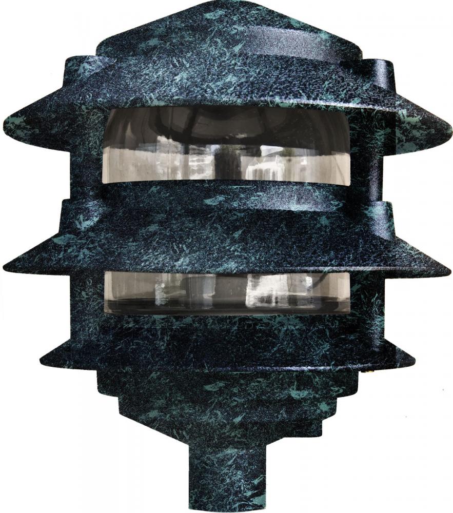 PAGODA FIX 3 TIER 6" TOP 3"BASE 13W DL-S13-GU24 120V