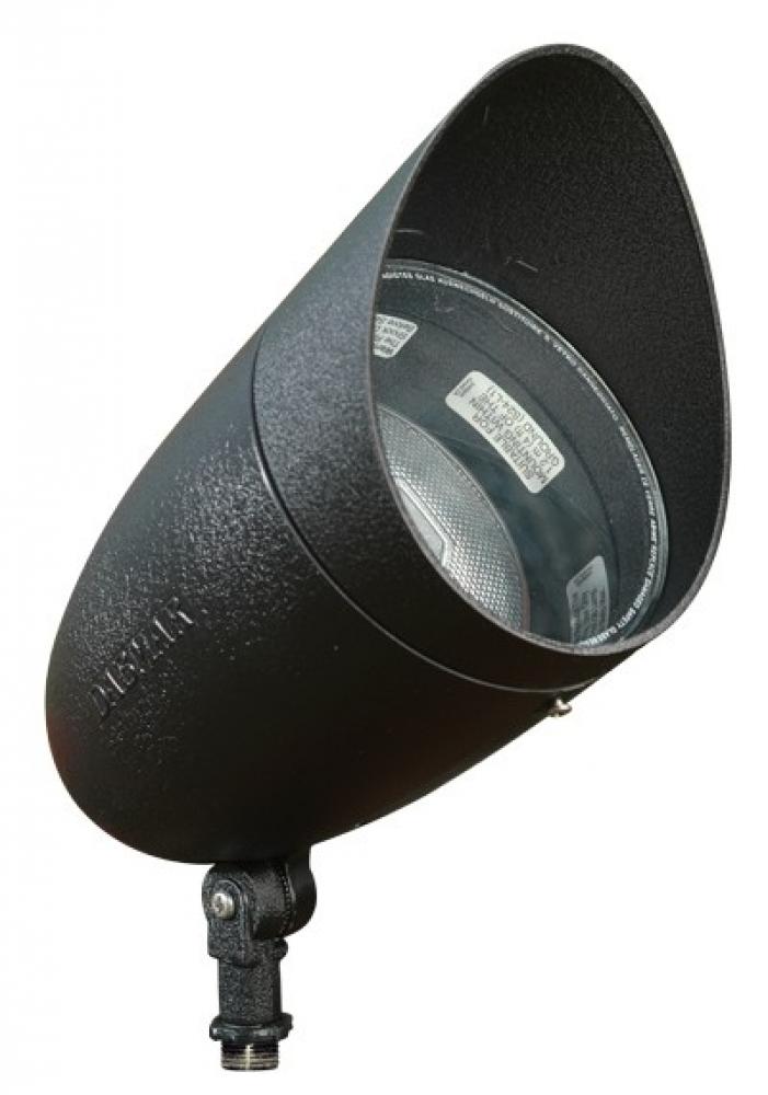 PAR38 HOODED LENSED SPOT LIGHT 12W RGBW LED FLOOD 120V