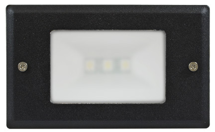 STEP LIGHT LOUVER DOWN & OPEN FACE COVERS 1.5W LED 120V
