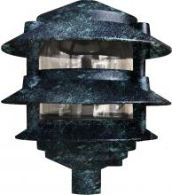 Dabmar D5013-VG - PAGODA FIX 3 TIER 6" TOP 1/2" BASE 13W DL-S13-GU24 120