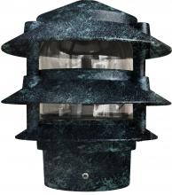 Dabmar D5305-LED6-VG - PAGODA FIX 3 TIER 6" TOP 3"BASE 6W LED 120V