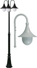 Dabmar GM9903-LED6-W - MARQUEE POST THREE LIGHT FIX 3X6W LED A60 120V