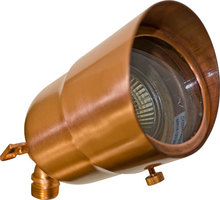 Dabmar LV29-HOOD-LED4-CP - BRASS SPOT LIGHT 4W RGBW LED MR16 12V
