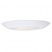 Maxim 57413WTWT - 6" 3K-LED Diverse Flush Mount - White