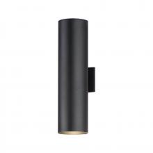 Maxim 86405BK - 22" 3K-LED Up/Down Outpost Exterior Wall Sconce - Black